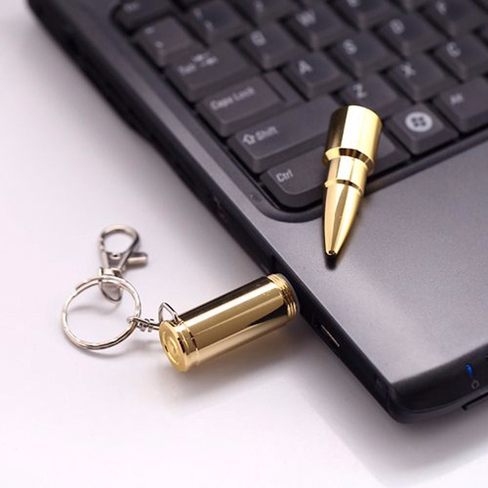 Metal Bullet Shape USB Memory Stick