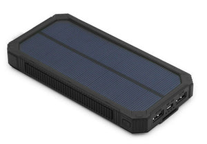 Solar Power Bank 15000mah With LED Lamp