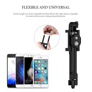 Selfie Stick+Tripod+Bluetooth Shutter Remote Controller