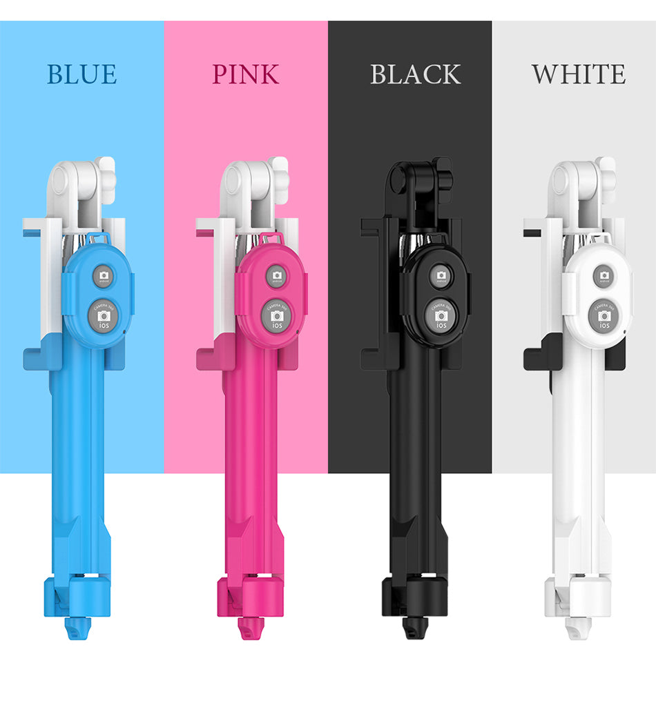 Selfie Stick+Tripod+Bluetooth Shutter Remote Controller