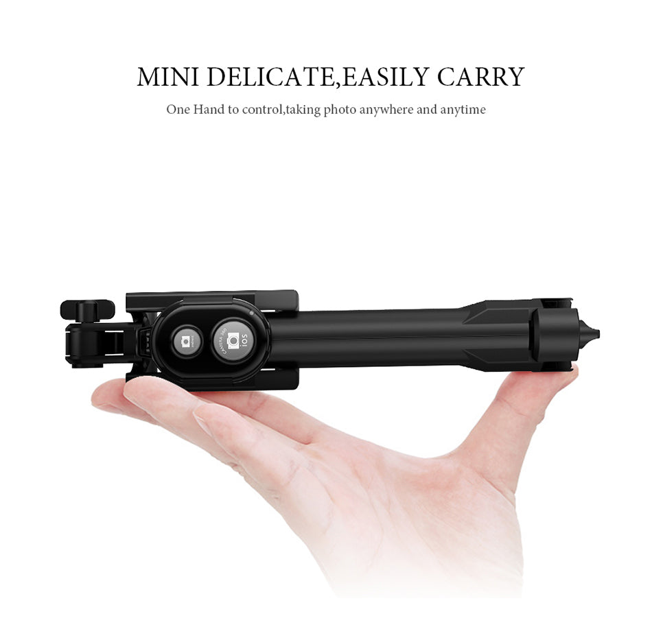 Selfie Stick+Tripod+Bluetooth Shutter Remote Controller
