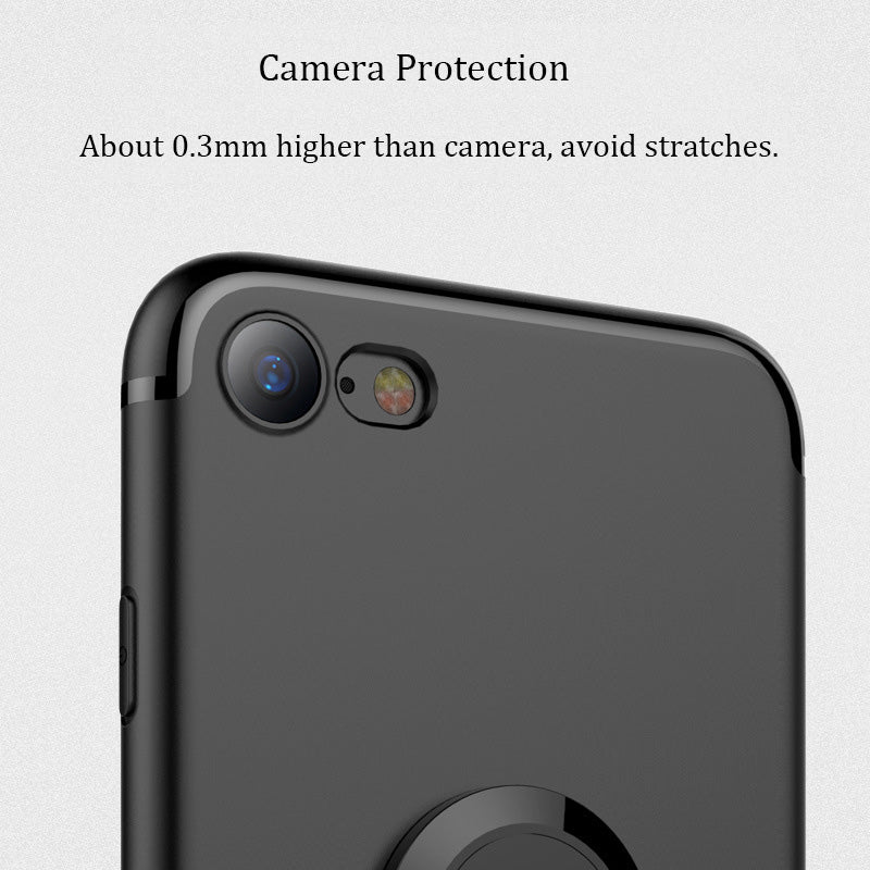 Magnetic Ring Holder Cover For iPhone