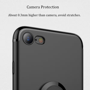 Magnetic Ring Holder Cover For iPhone