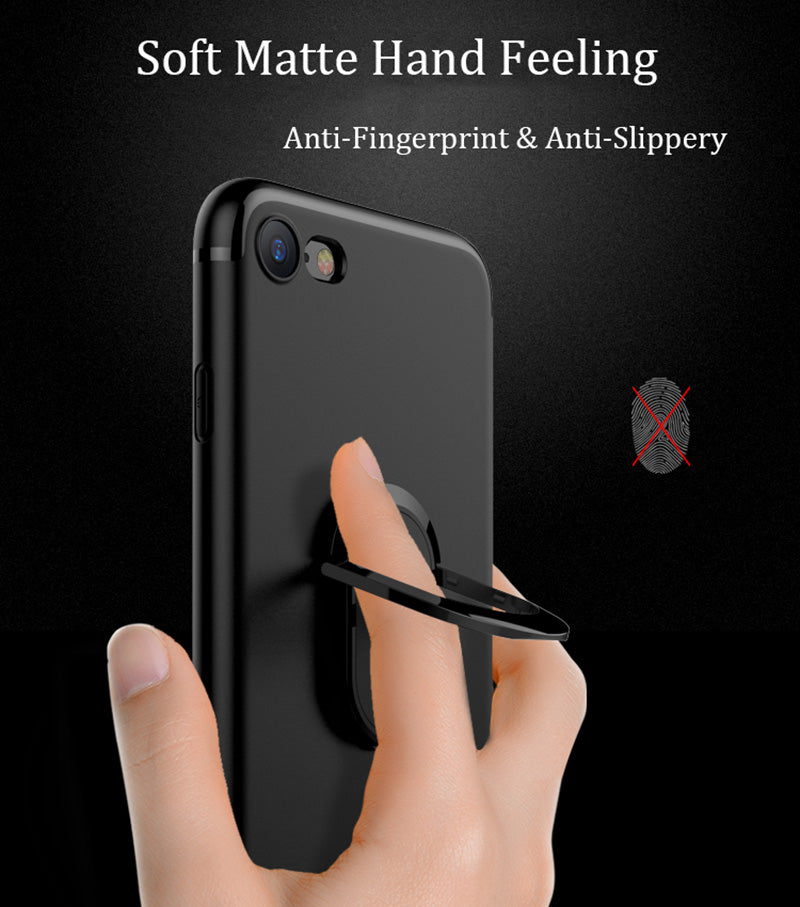 Magnetic Ring Holder Cover For iPhone