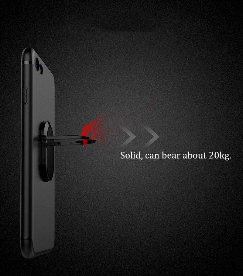 Magnetic Ring Holder Cover For iPhone