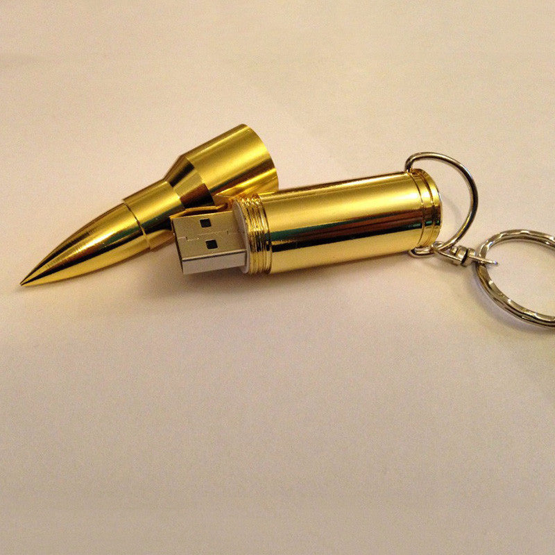 Metal Bullet Shape USB Memory Stick
