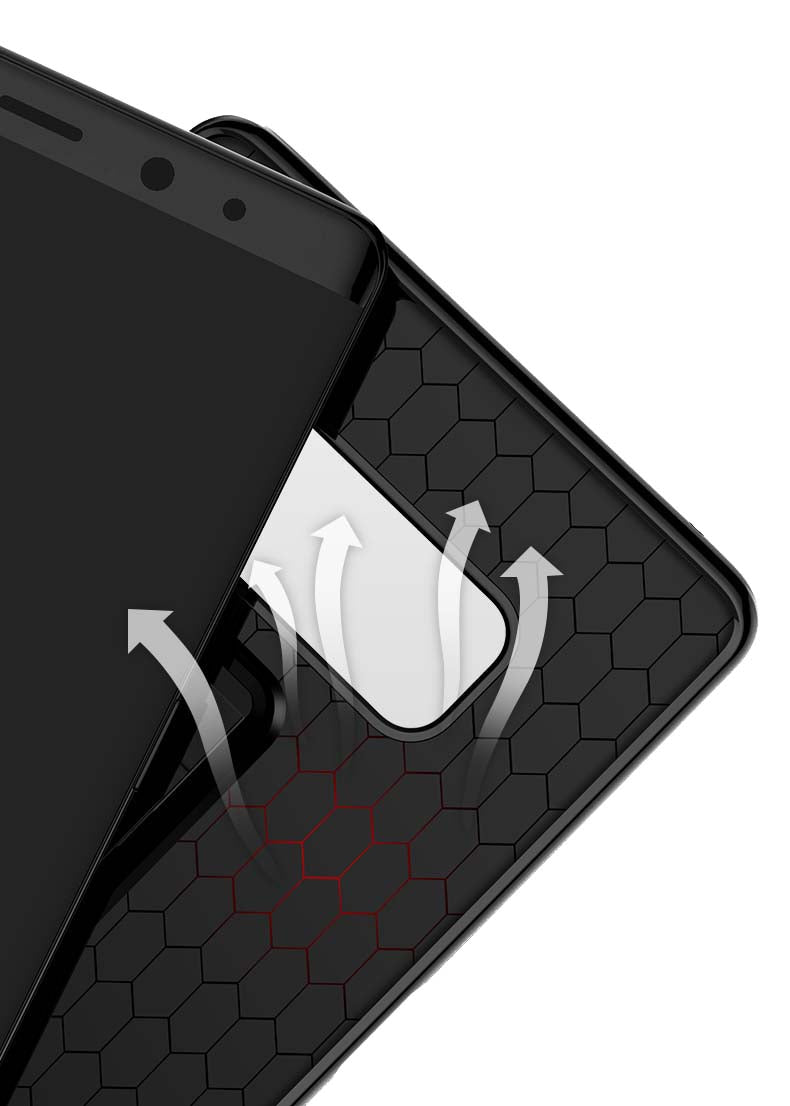 Samsung Galaxy Note 8 Case  with Retractable ring bracket