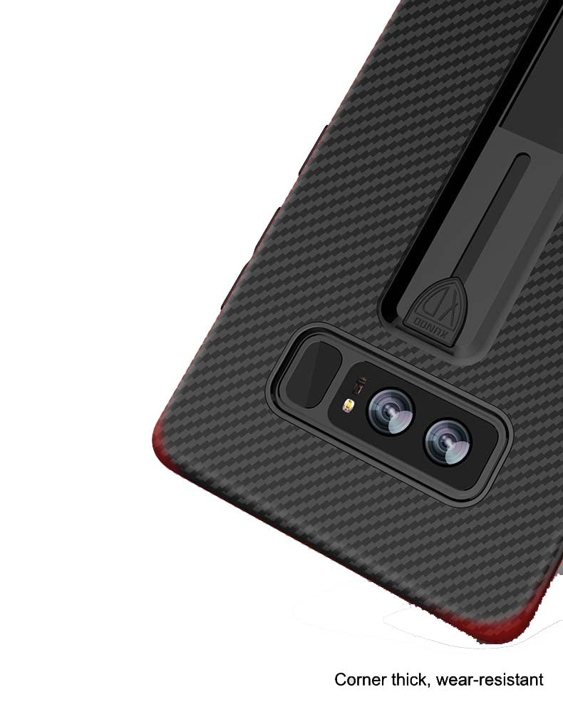 Samsung Galaxy Note 8 Case  with Retractable ring bracket
