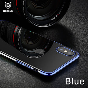 Baseus Shining Plating Phone Case for iPhone X