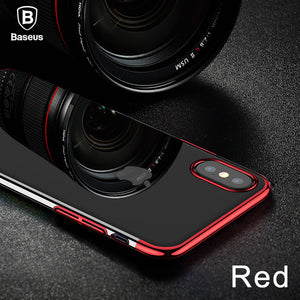 Baseus Shining Plating Phone Case for iPhone X