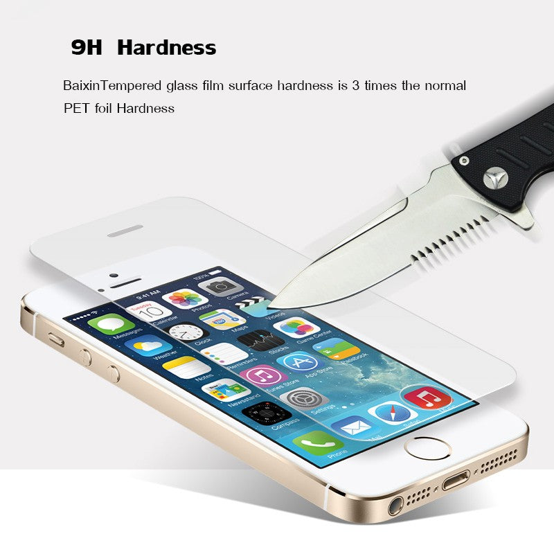 9H tempered glass For iphone