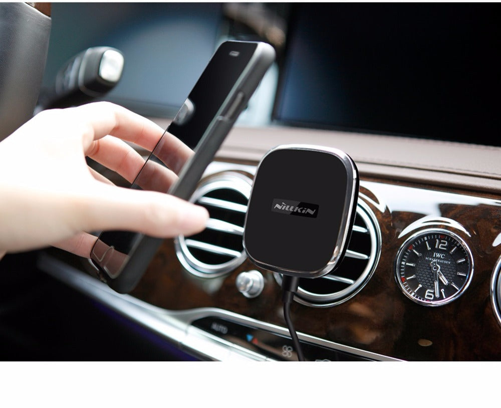 iPhone 6/ 6s case 4.7'' Qi wireless car charger Pad magnetic +receiver case