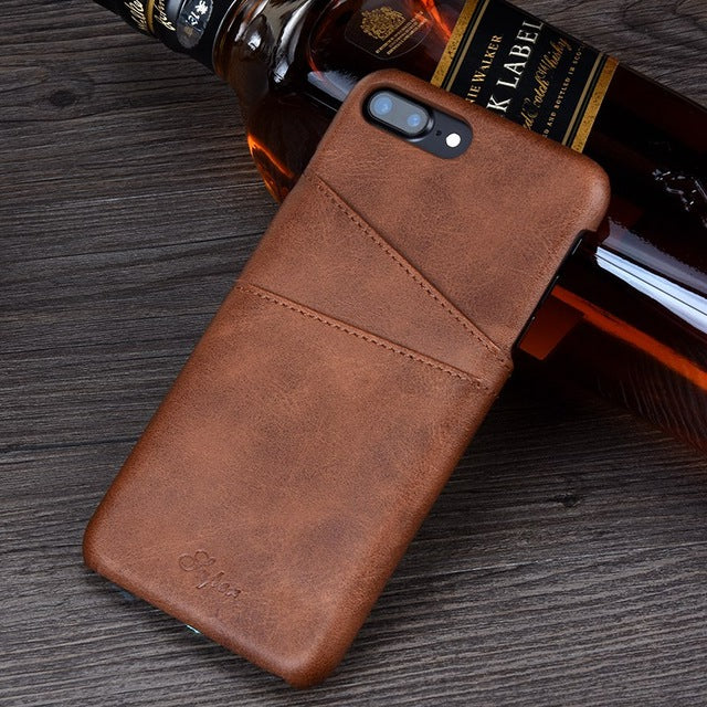 Luxury Leather Wallet Case