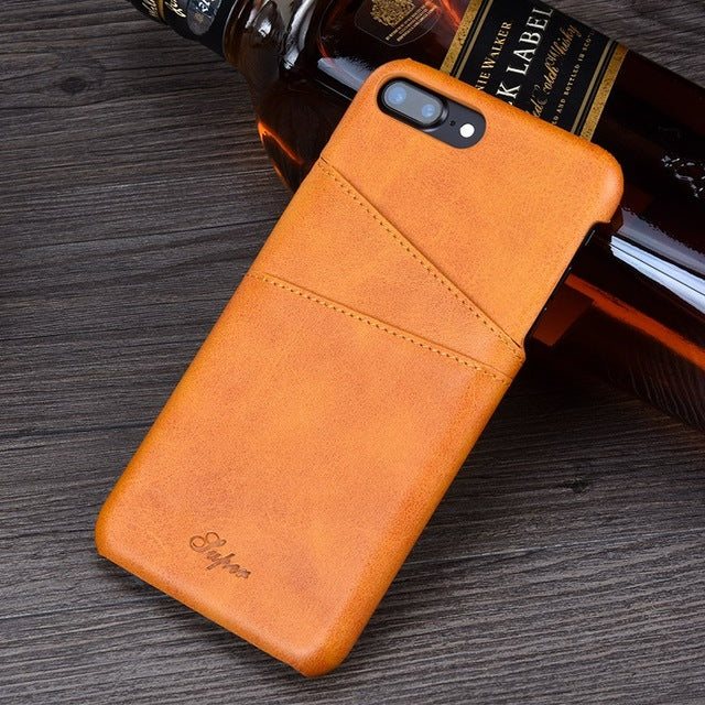 Luxury Leather Wallet Case
