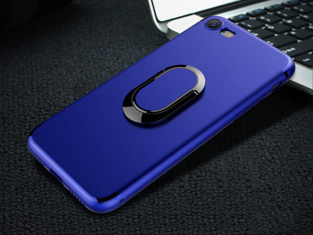 Magnetic Ring Holder Cover For iPhone