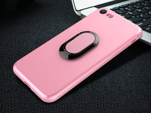 Magnetic Ring Holder Cover For iPhone