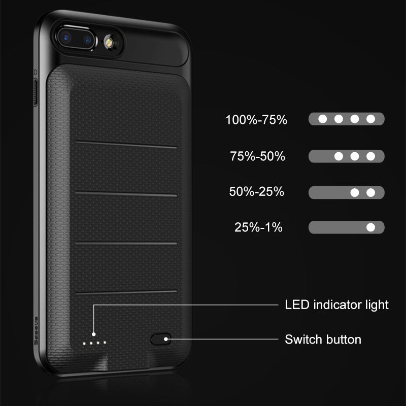 Baseus External Battery Charger Case For iPhone