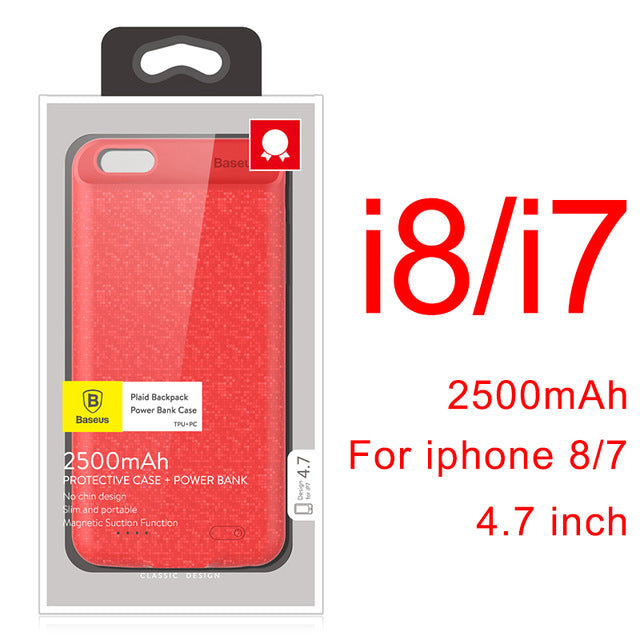 Baseus External Battery Charger Case For iPhone
