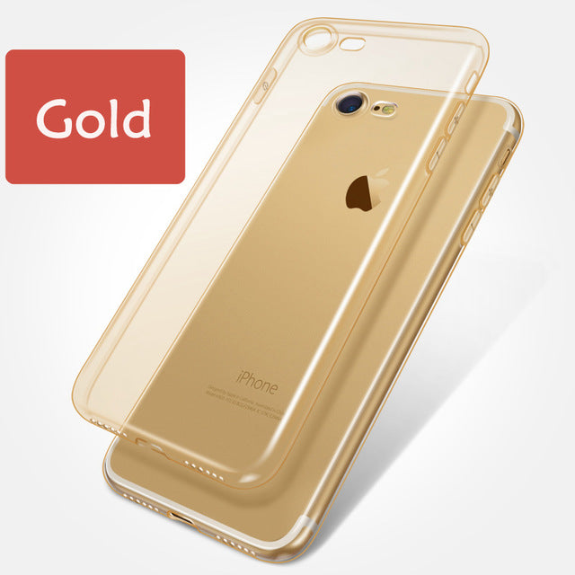 Ultra Thin Soft TPU Gel Case For iPhone
