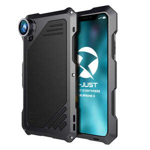 iPhone Doom armor Dirt Shockproof +Tempered glass+lens