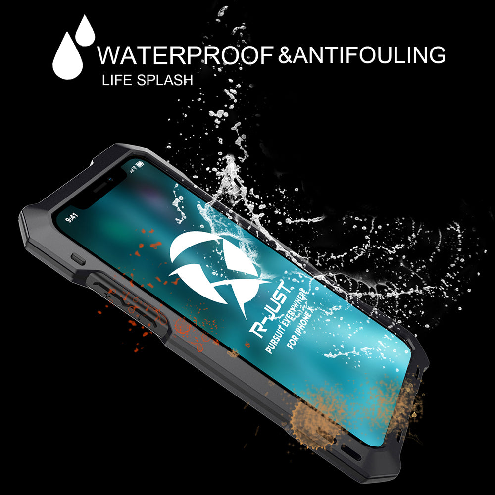 iPhone Doom armor Dirt Shockproof +Tempered glass+lens