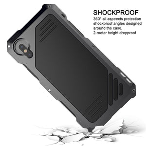 iPhone Doom armor Dirt Shockproof +Tempered glass+lens