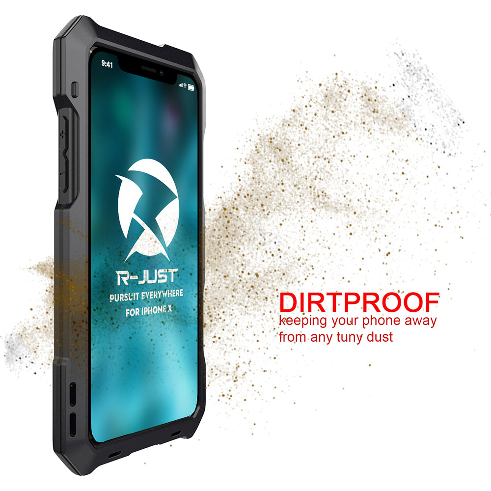 iPhone Doom armor Dirt Shockproof +Tempered glass+lens
