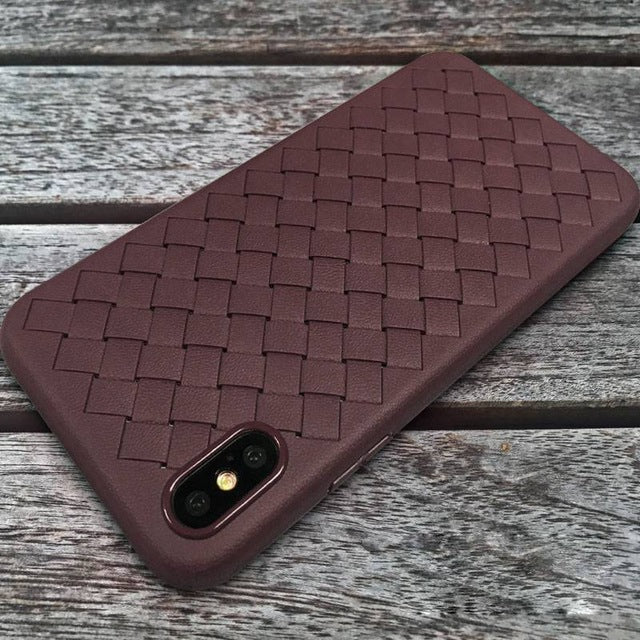 Weave Pattern Armor  For iPhone