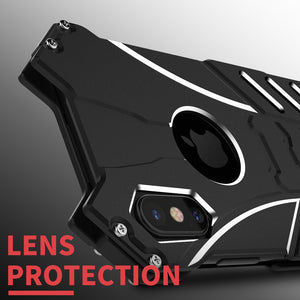 Luxury Aluminum Metal Armor Case for iPhone X