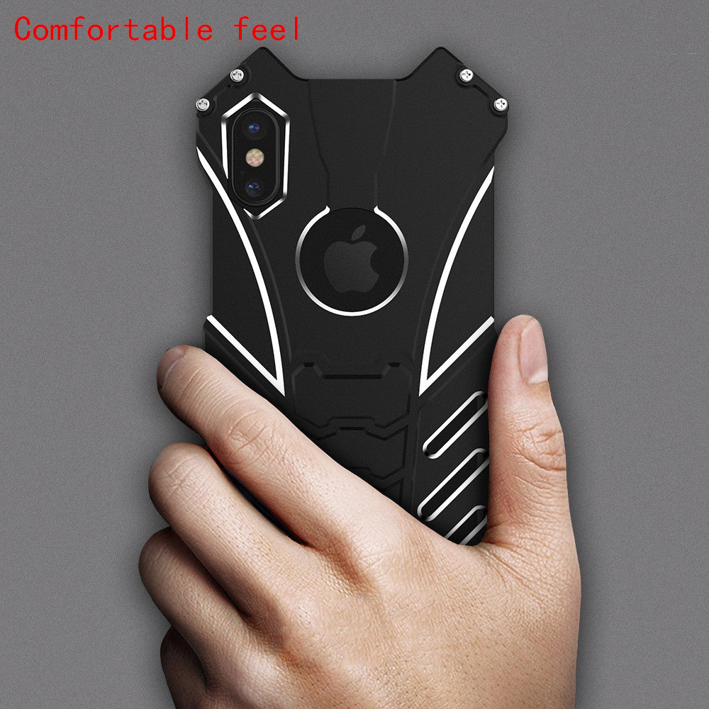 Luxury Aluminum Metal Armor Case for iPhone X