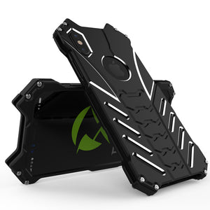Luxury Aluminum Metal Armor Case for iPhone X