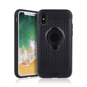 iPhone X magnetic finger ring holder