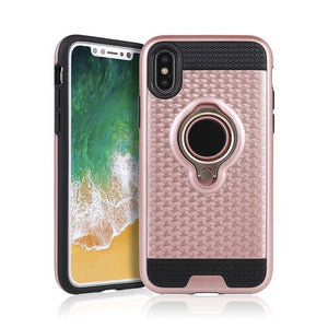 iPhone X magnetic finger ring holder