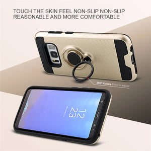 iPhone X magnetic finger ring holder