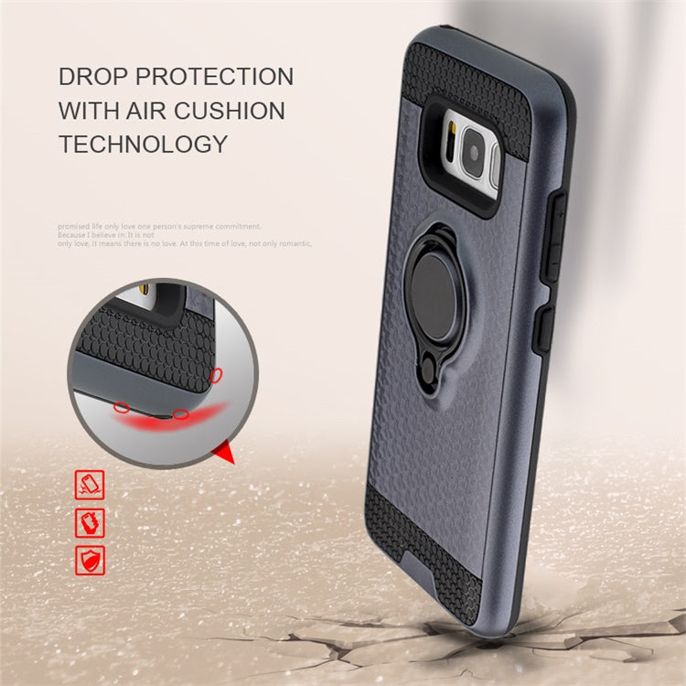 iPhone X magnetic finger ring holder