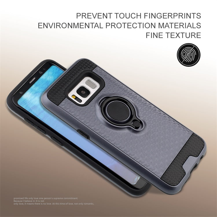 iPhone X magnetic finger ring holder