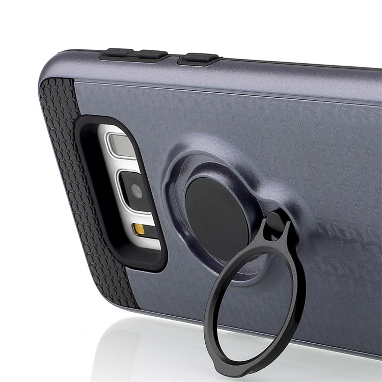 iPhone X magnetic finger ring holder