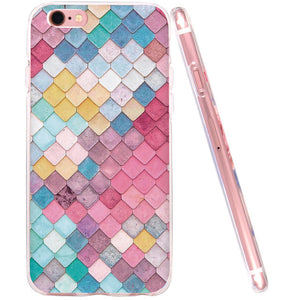 Flower Soft silicone Shell for Apple iPhone