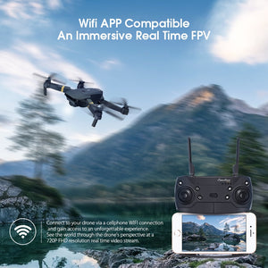 Black Dragon Foldable Arm RC Quadcopter Drone