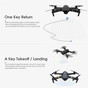 Black Dragon Foldable Arm RC Quadcopter Drone