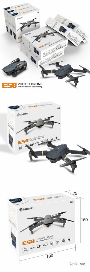 Black Dragon Foldable Arm RC Quadcopter Drone